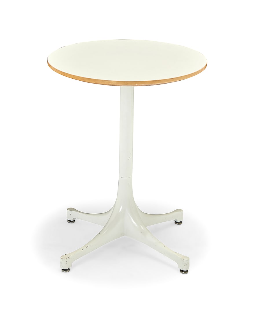 George Nelson (1908-1986), A pedestal side table for Herman Miller, 1956-1964 (1 of 7)