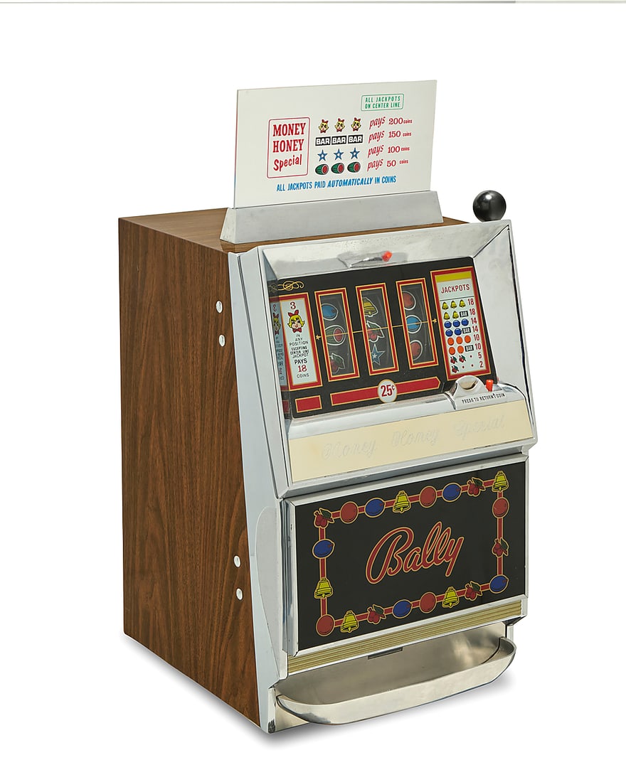 A Bally 'Money Honey Special' slot machine (1 of 10)