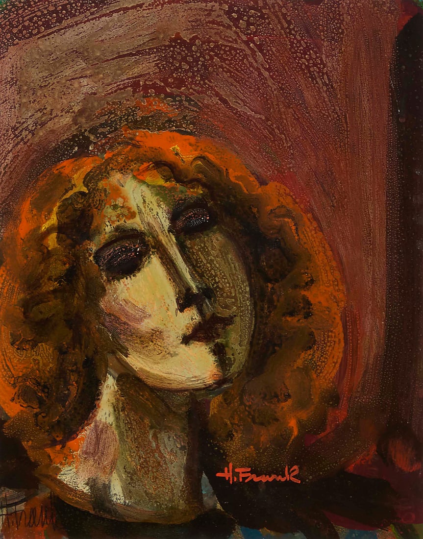 Harold Frank (1917-1995), "Head #111" (1 of 6)