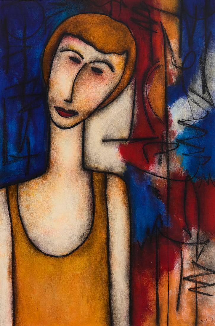 Issa Shojaei (b. 1955), Portrait of a woman, 1998 (1 of 5)