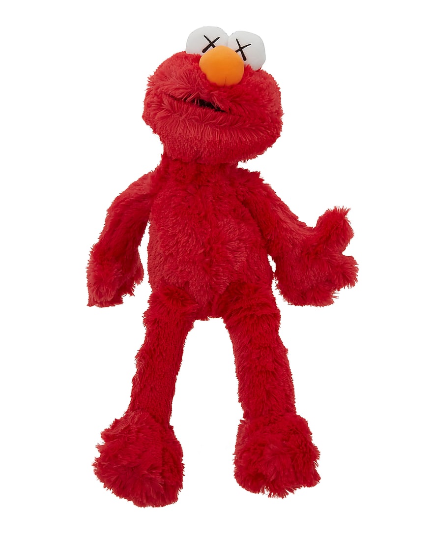 Brian "KAWS" Donnelly (b. 1974) x Sesame Street, An Elmo plushy for Uniqlo, 2018 (1 of 5)