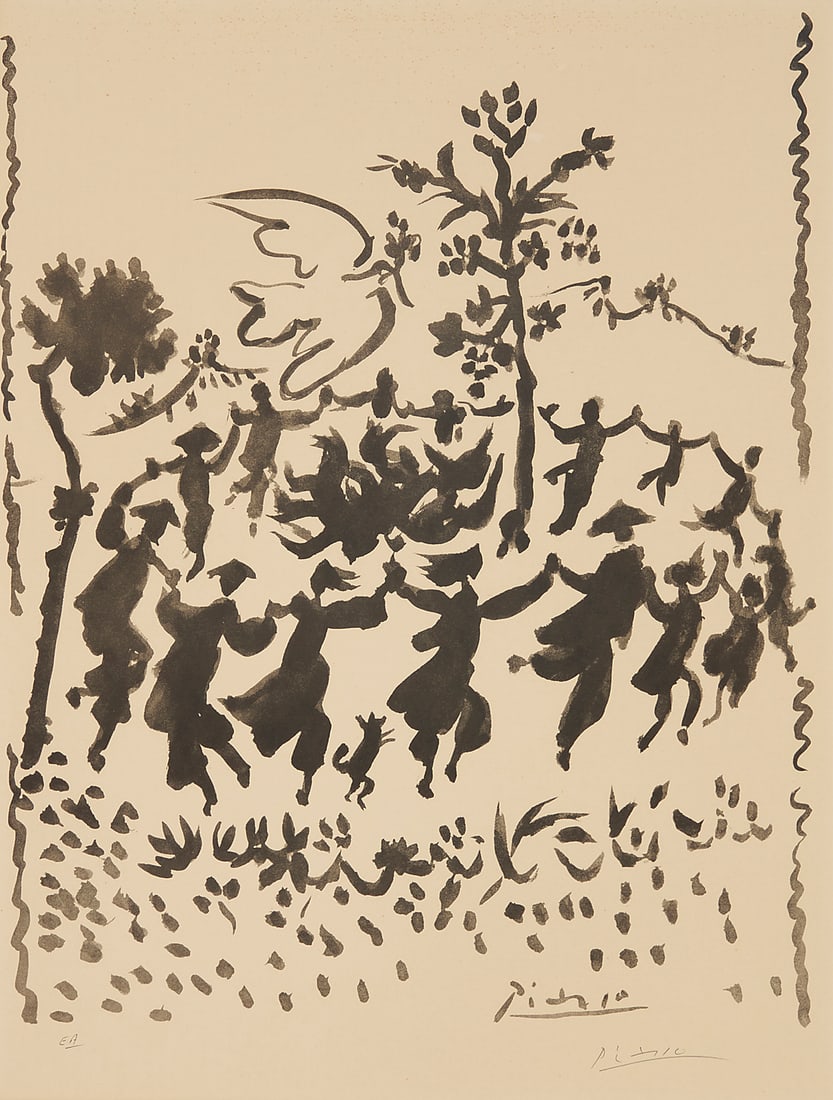 After Pablo Picasso (1881-1973), "Vive la Paix," 1954 (1 of 8)