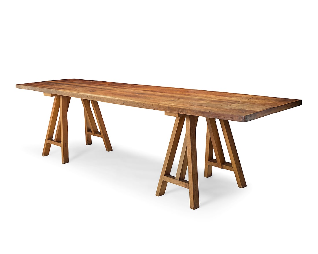 A walnut refectory table (1 of 9)