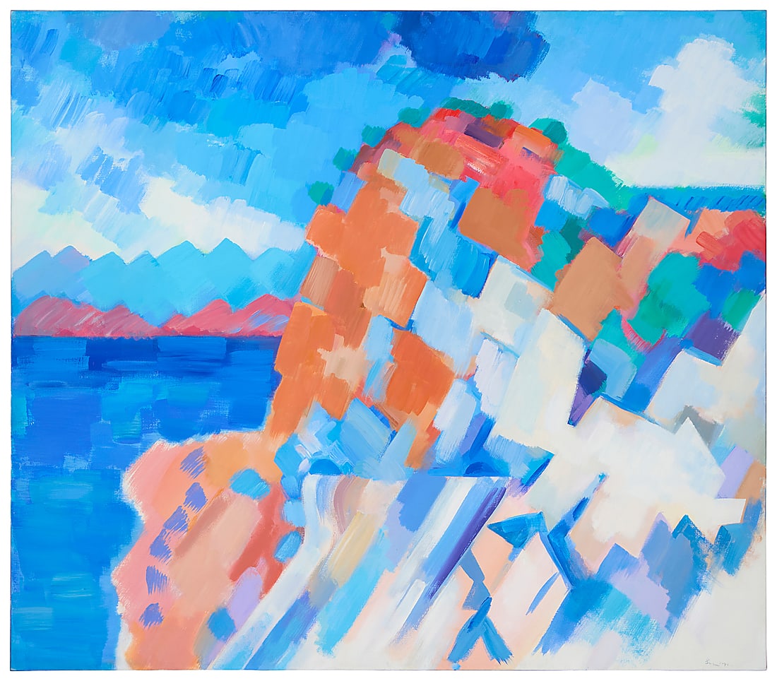 Erle Loran (1905-1999), "Road Through the Tunnel," 1980 (1 of 6)