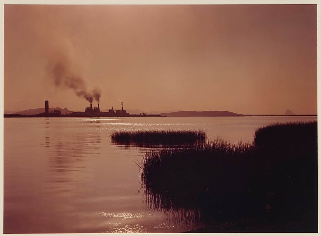 John Pfahl (1939-2020), "Four Corners Power Plant (evening), Farmington, New Mexico," one plate from: John Pfahl (1939-2020) "Four Corners Power Plant (evening), Farmington, New Mexico," one plate from the Power Places" series, 1982 Ektacolor print on paper From the edition of 15 Unsigned on recto