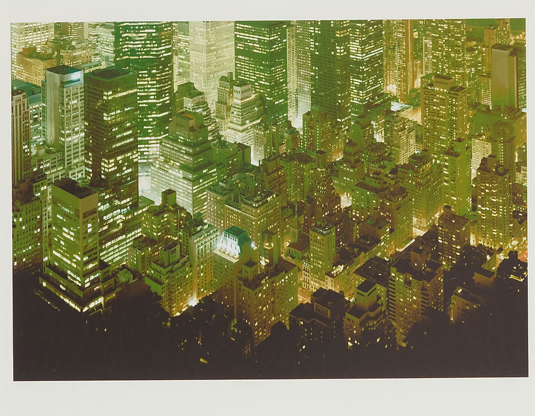 Ralf Kaspers (b. 1957), "Murray Hill, New York," one plate from "Edition zur Ausstellung: Ralf Kaspers (b. 1957) "Murray Hill, New York," one plate from "Edition zur Ausstellung Fotografien" (Edition for the Photograph Exhibition) portfolio, 2002 Inkjet print in colors on white wove paper