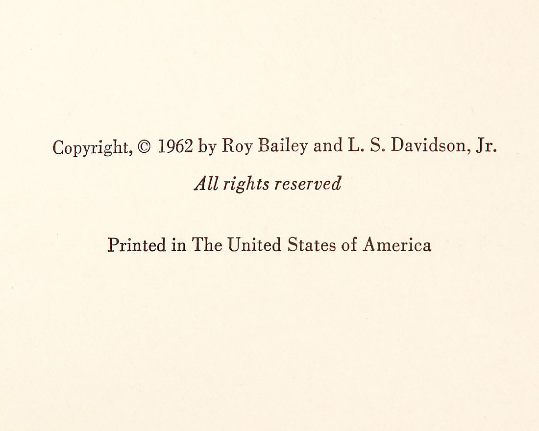 Roy Bailey, (1933-2002) - 5