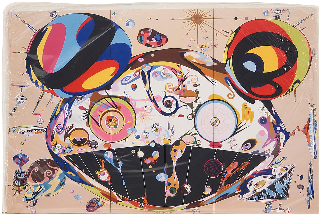 After Takashi Murakami (b. 1962) X Modern Art Museum of Fort Worth: After Takashi Murakami (b. 1962) X Modern Art Museum of Fort Worth Poster for the "Takaski Murakami; The Octopus Eats its Own Leg" exhibition at the Modern Art Museum of Fort Worth, June 10-September 
