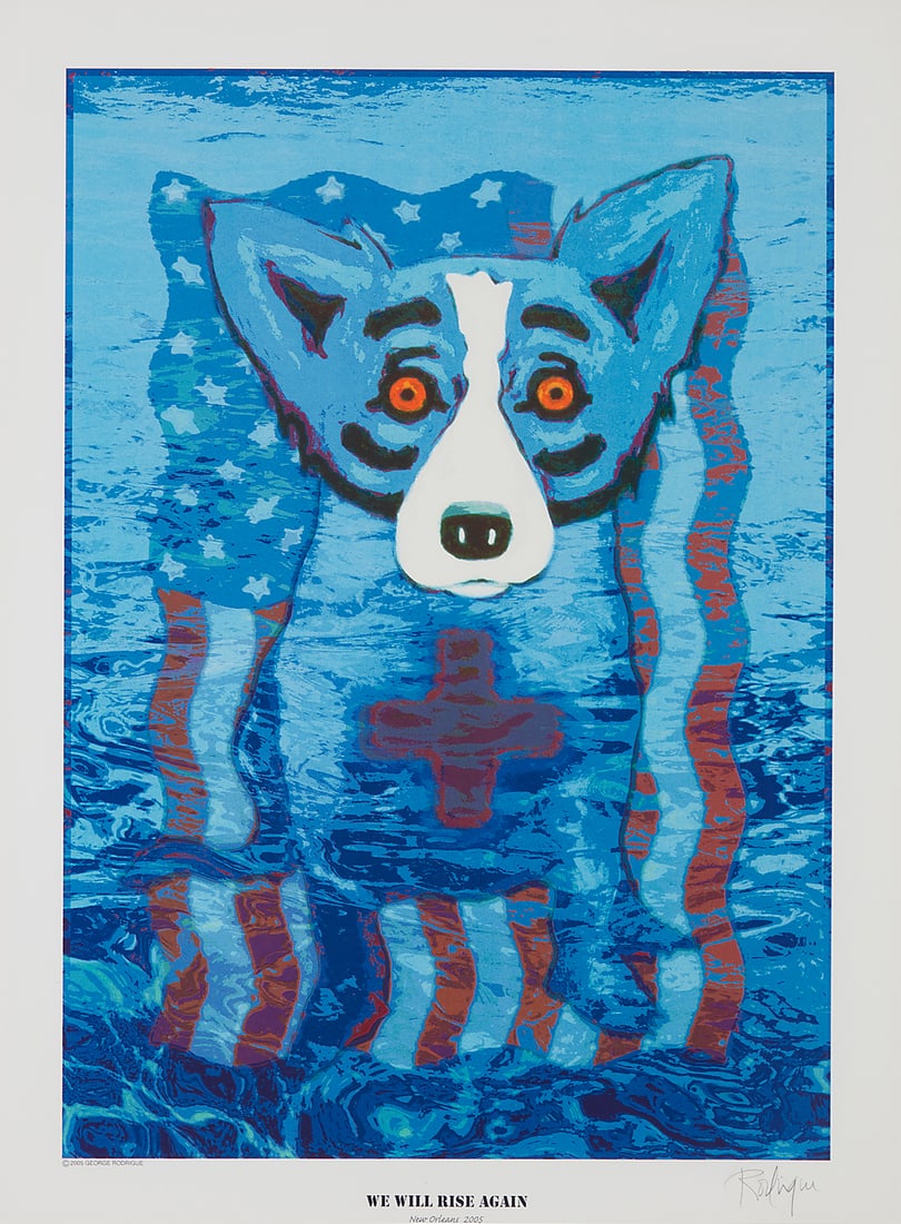 George Rodrigue (1944-2013), "We Will Rise Again," 2005 (1 of 9)