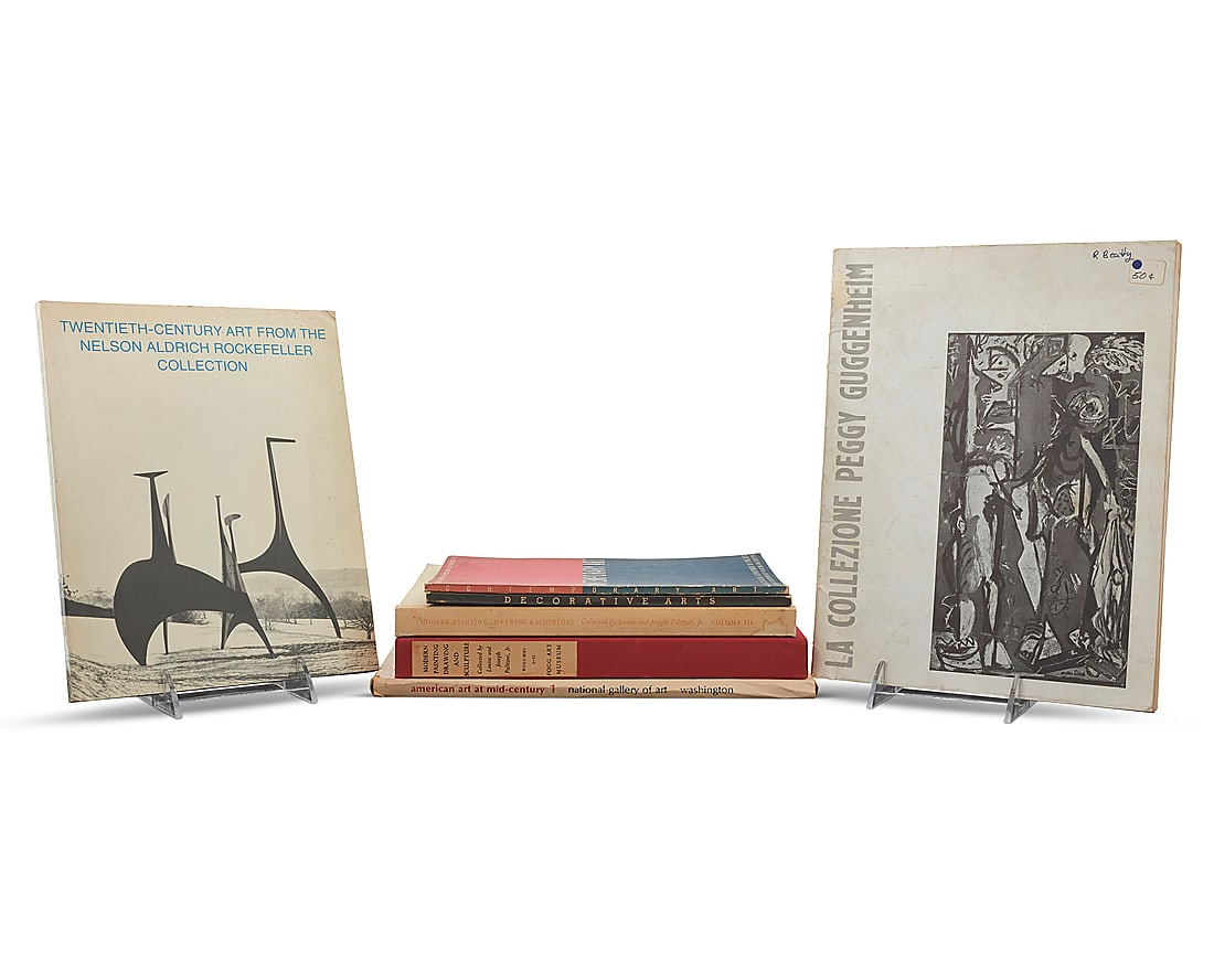 A group of seven Modern art collections softcover books (1 of 2)