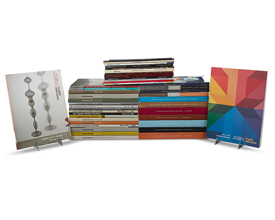 A group of Modern art and design auction catalogues (1 of 2)
