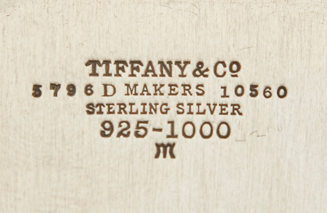 Four sterling silver table items - 4