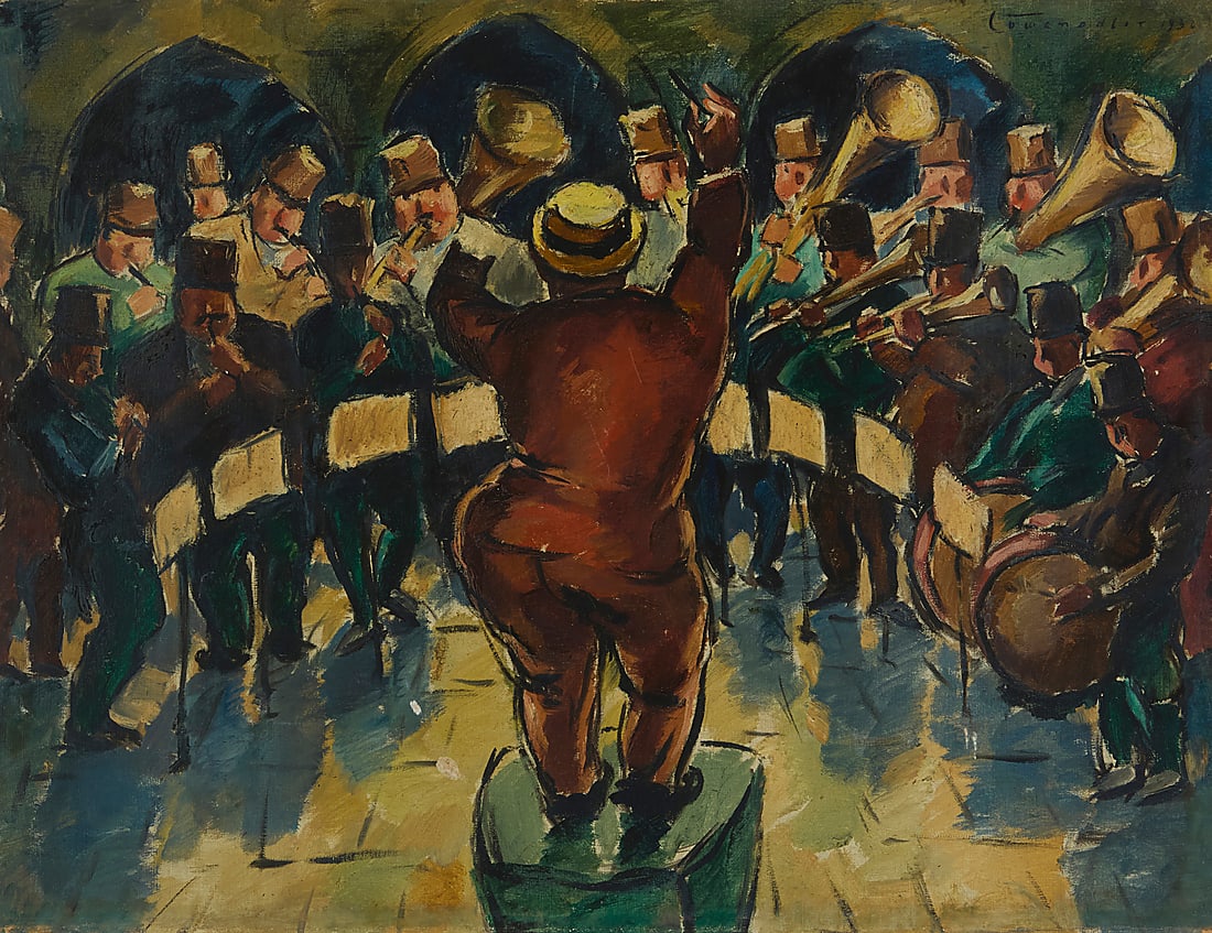 Kjell Lowenadler (1905-1993), Conductor and band, 1930 (1 of 5)
