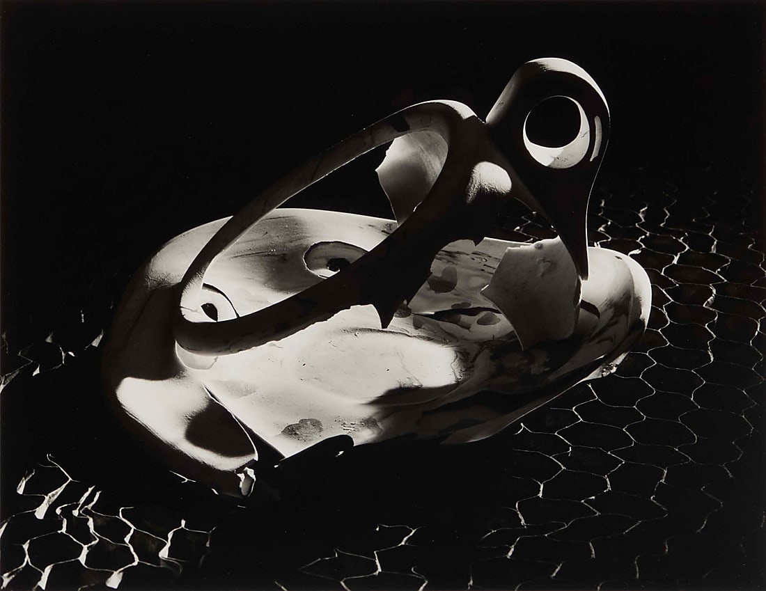Irvin Tepper (b. 1947), "Cup #2," 1990: Irvin Tepper (b. 1947) "Cup #2," 1990 Photograph on paper Appears unsigned; titled and dated on a gallery label affixed to the frame's backing board Sight: 10 x 13 in. Provenance: John Natsoulas
