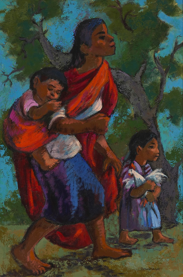 Dorothy Sklar (1906-1996), "Piggy Back" (1 of 6)