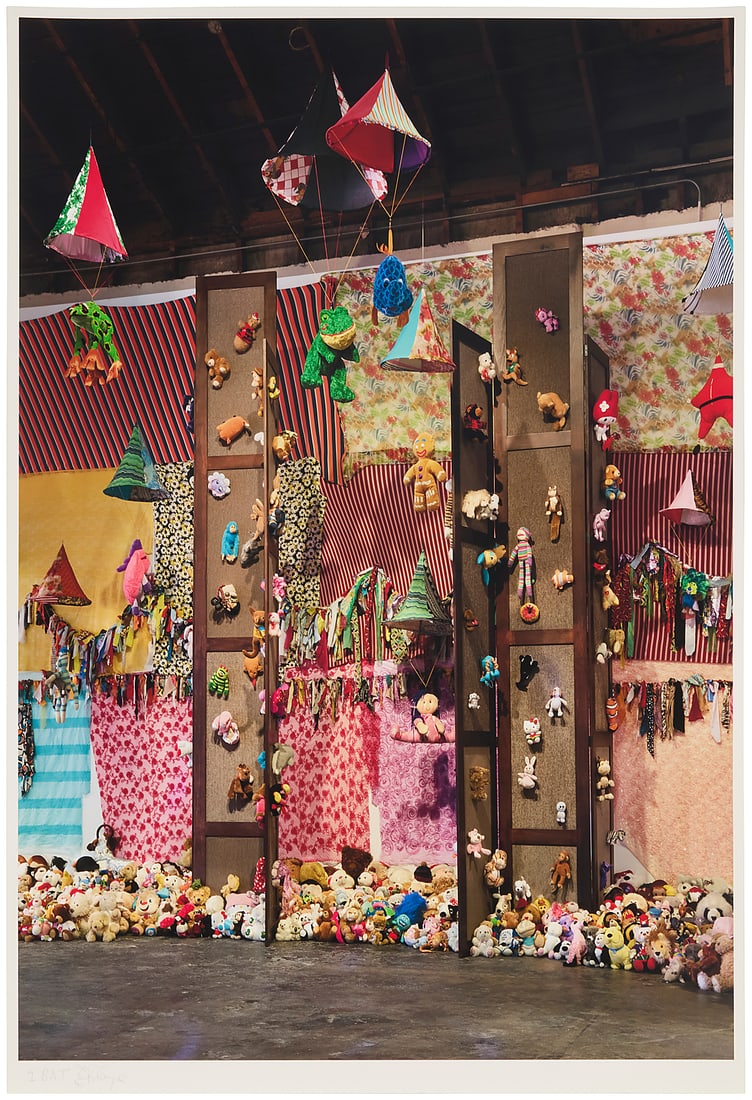 Charlemagne Palestine (b. 1947), "356 CcornUuoOrphanosS four," 2018: Charlemagne Palestine (b. 1947) "356 CcornUuoOrphanosS four," 2018 Archival pigment print in colors on paper A bon à tirer impression, aside from the edition of 20 Signed and inscribed in pencil in t