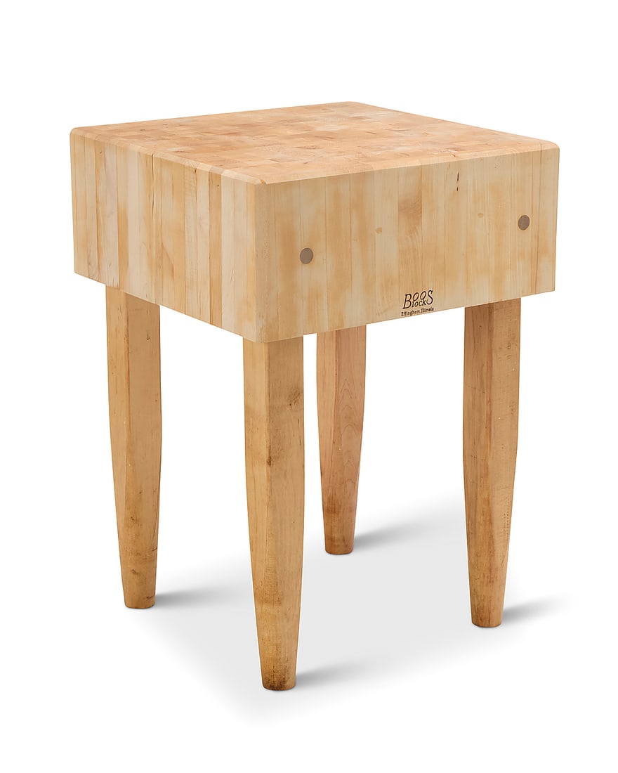 A John Boos & Co. maple butcher block table (1 of 7)