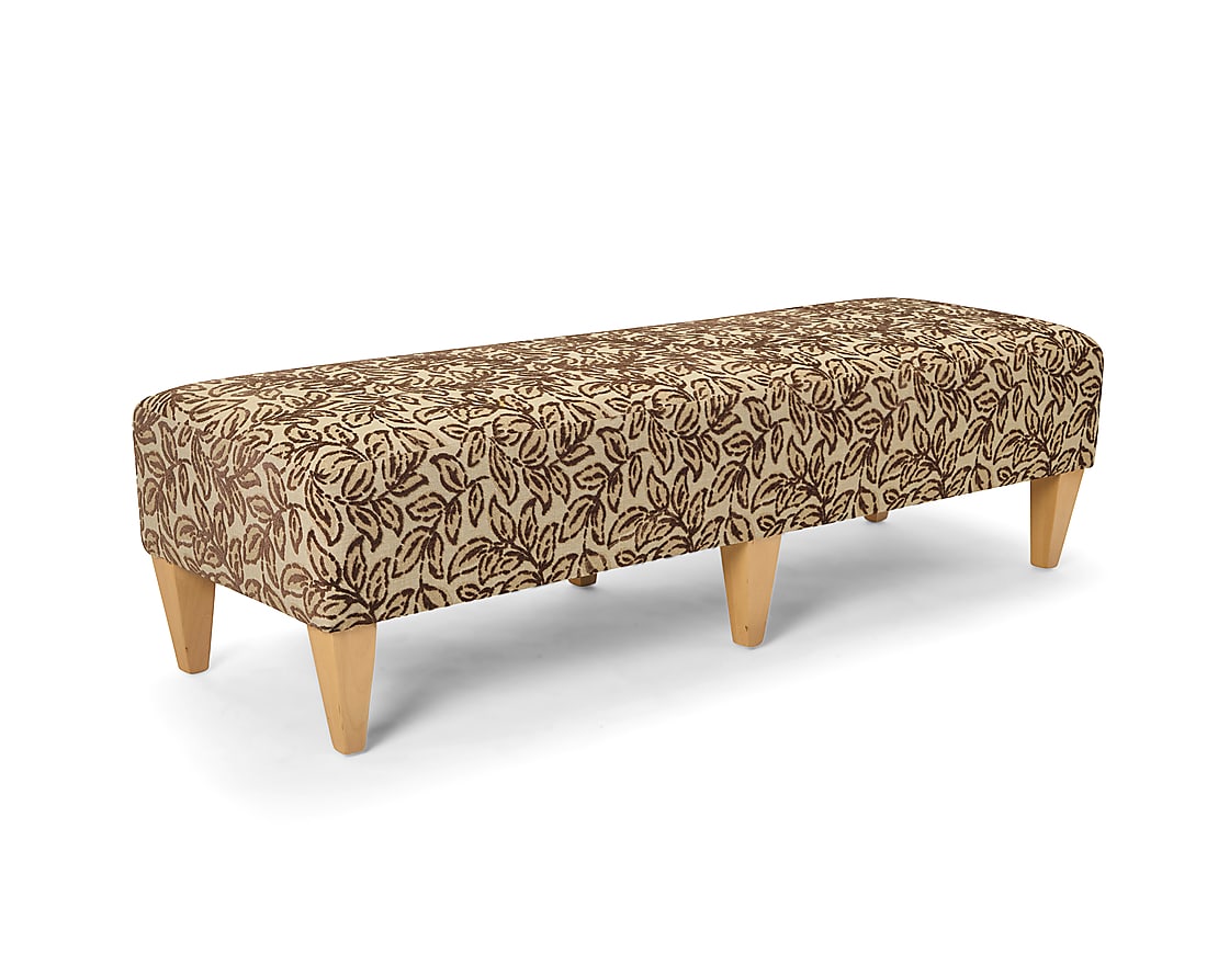 A Contemporary upholstered bench (1 of 5)