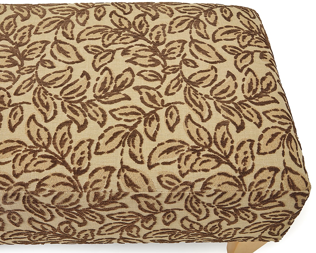 A Contemporary upholstered bench - 5