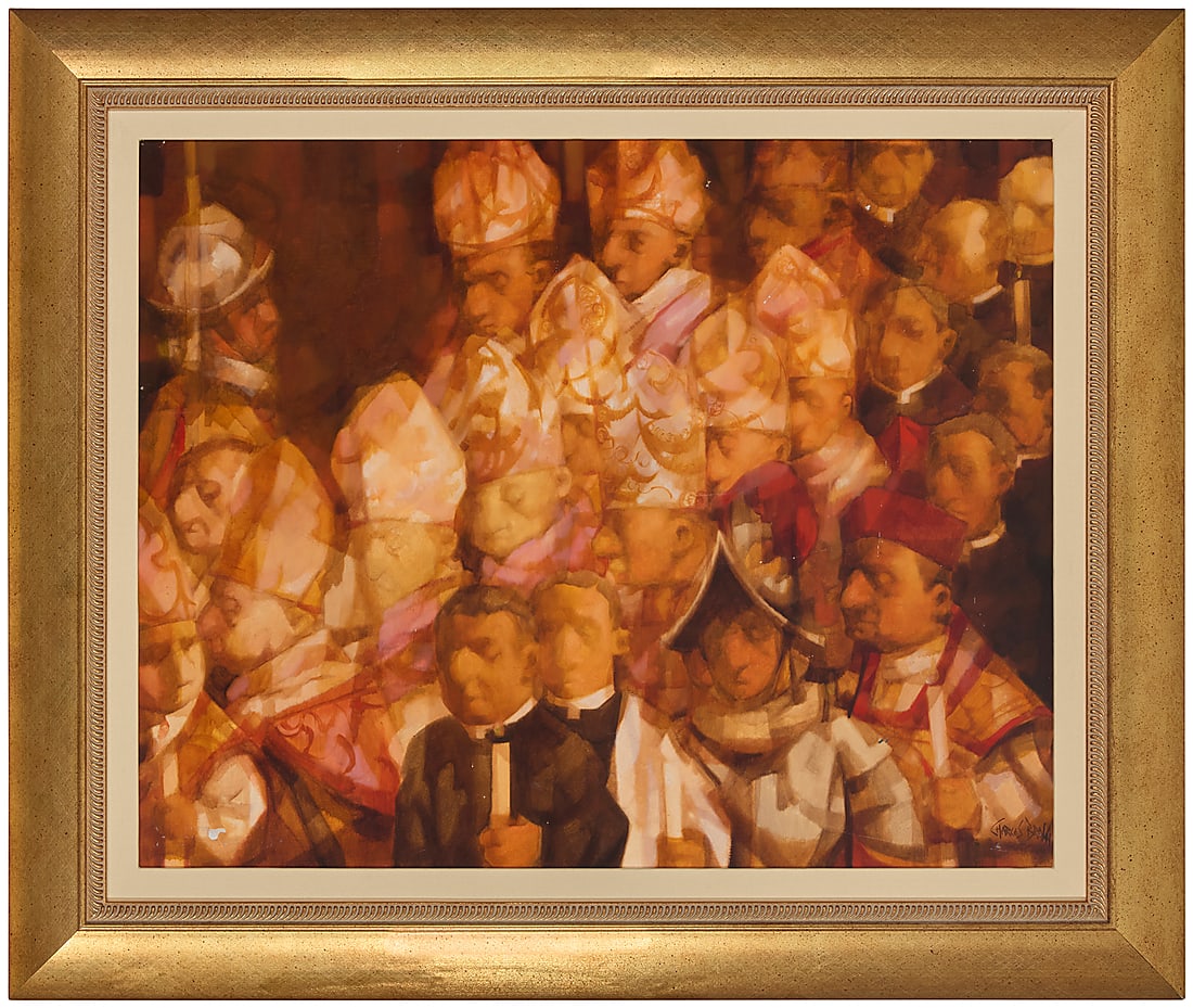 Charles Bragg (1931-2017), "Procession" - 3