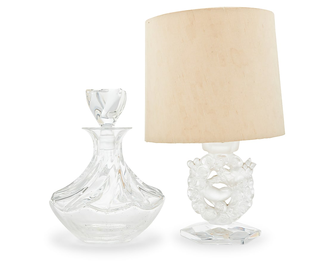 Five Lalique glass table items - 3