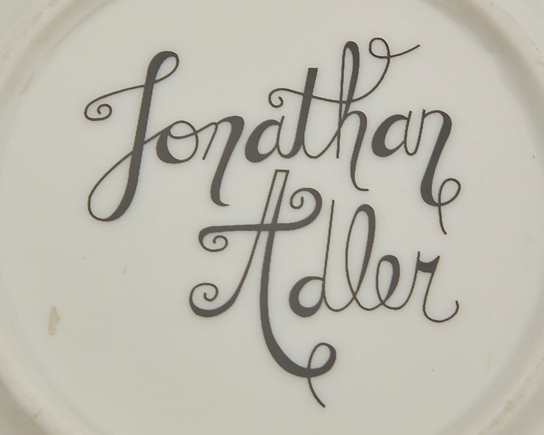 Three Jonathan Adler ceramic table items - 3