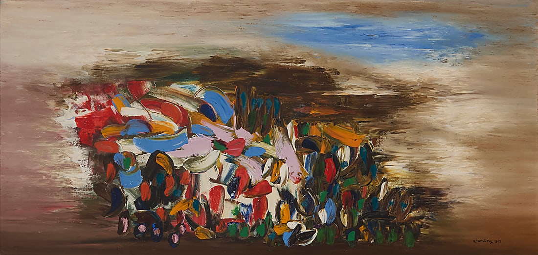 Ralph Rosenborg (1913-1992), " 'Sea Growth' - marine study," 1957 (1 of 7)
