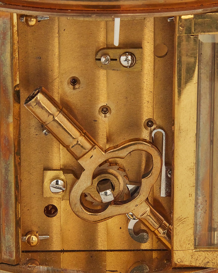 Two brass carriage clocks - 3