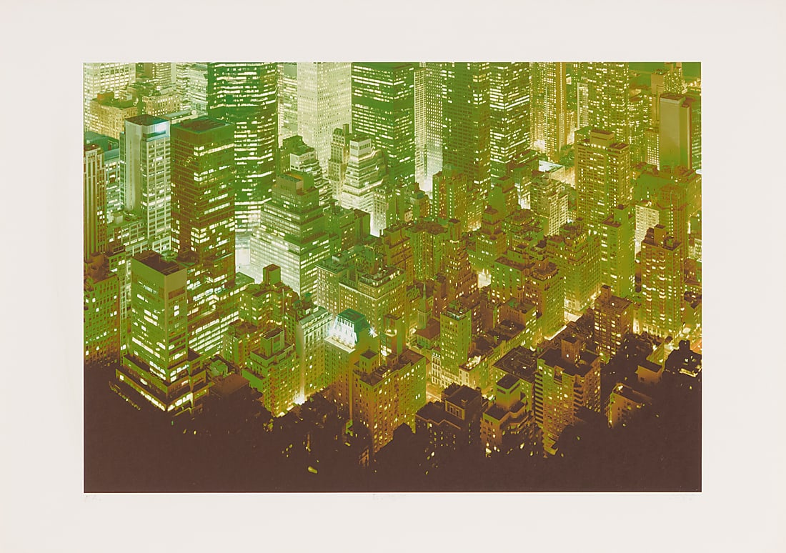 Ralf Kaspers (b. 1957), "Murray Hill, New York," one plate from "Edition zur Ausstellung: Ralf Kaspers (b. 1957) "Murray Hill, New York," one plate from "Edition zur Ausstellung Fotografien" (Edition for the Photograph Exhibition) portfolio, 2002 Inkjet print in colors on white wove paper
