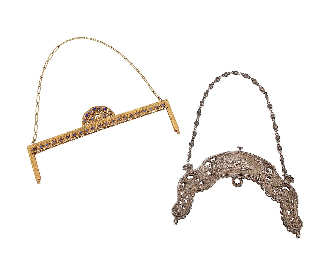 Two vintage purse frames - 2