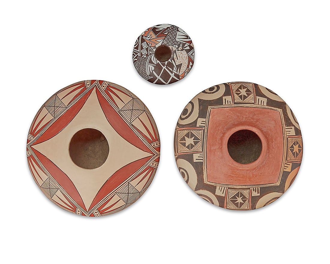 Five Hopi pottery items - 3