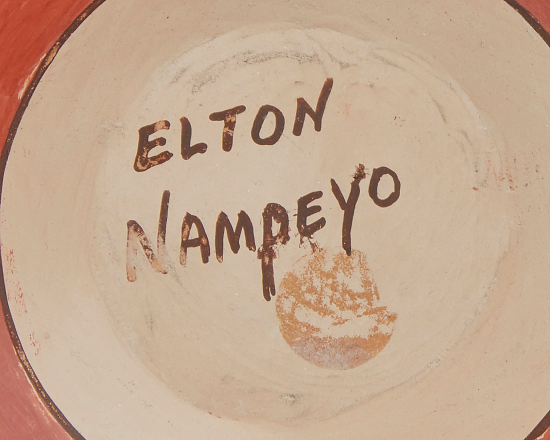 Five Hopi pottery items - 7