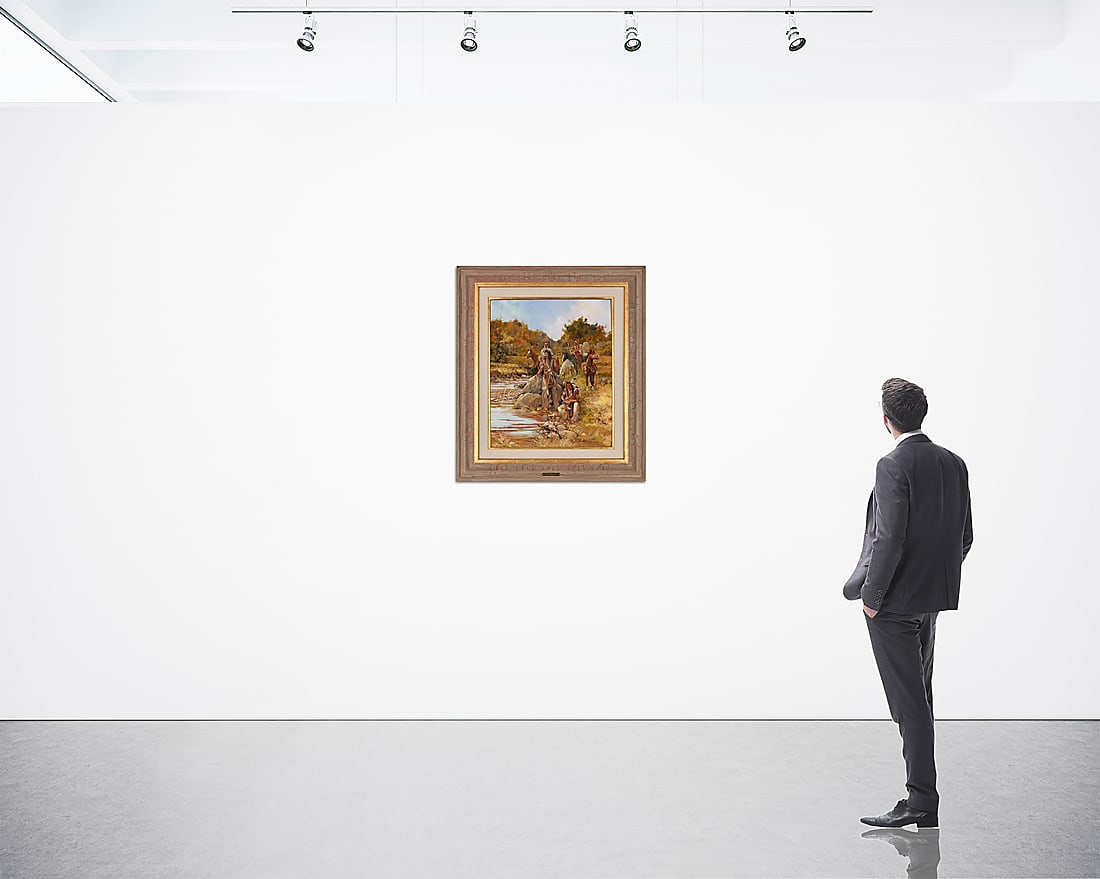 Robert Rickards (20th Century), "Warning Sign," 2009 - 6