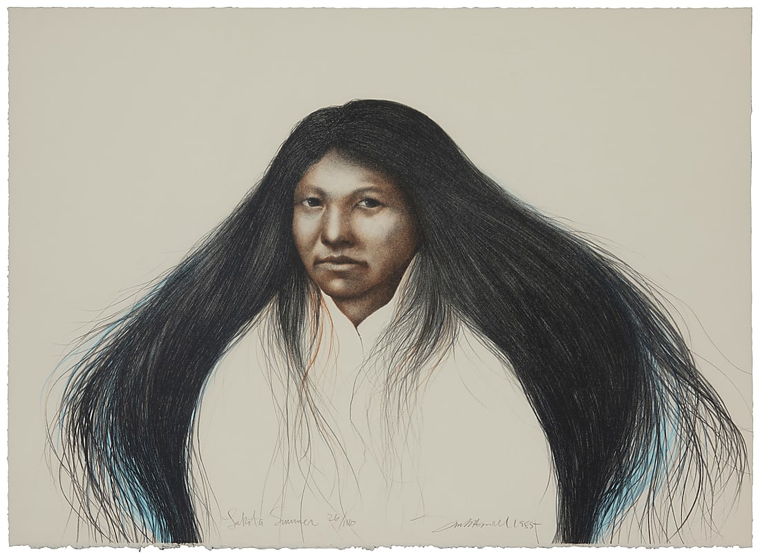 Frank Howell (1937-1997), "Lakota Summer," 1985 (1 of 8)