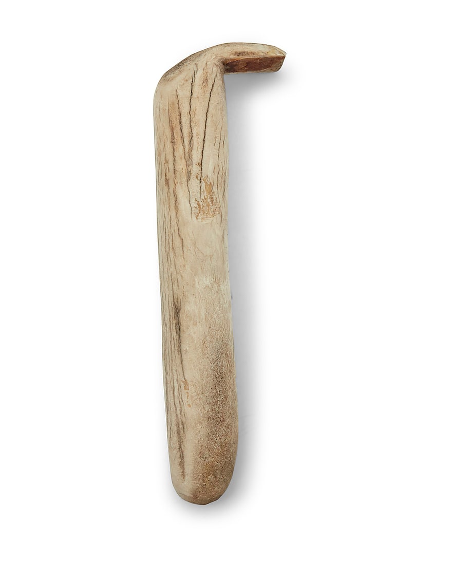 An elk horn hide scraper - 3