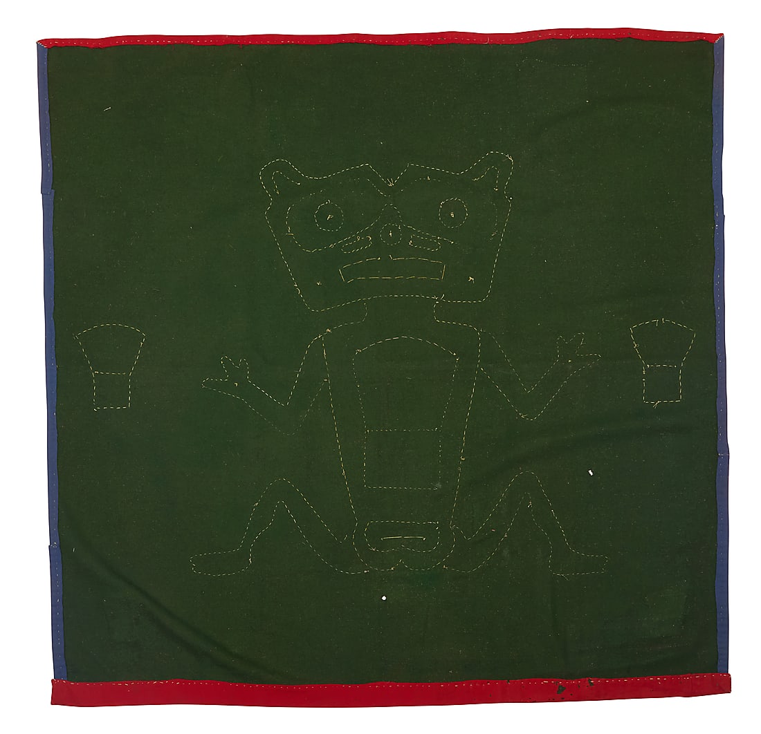 A Northwest Coast button blanket - 3