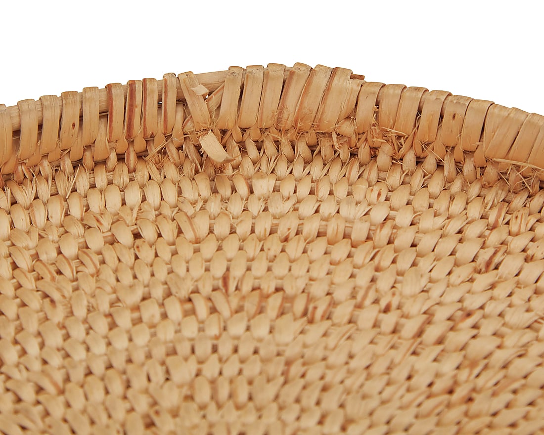 A large Paiute polychrome storage basket - 7