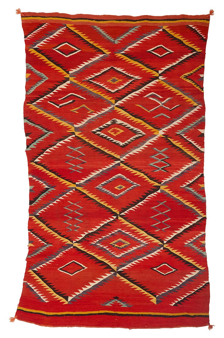 A Dine (Navajo) transitional weaving (1 of 3)