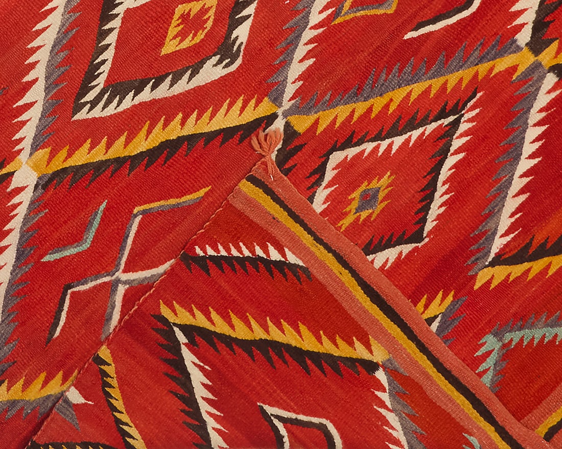 A Dine (Navajo) transitional weaving - 2