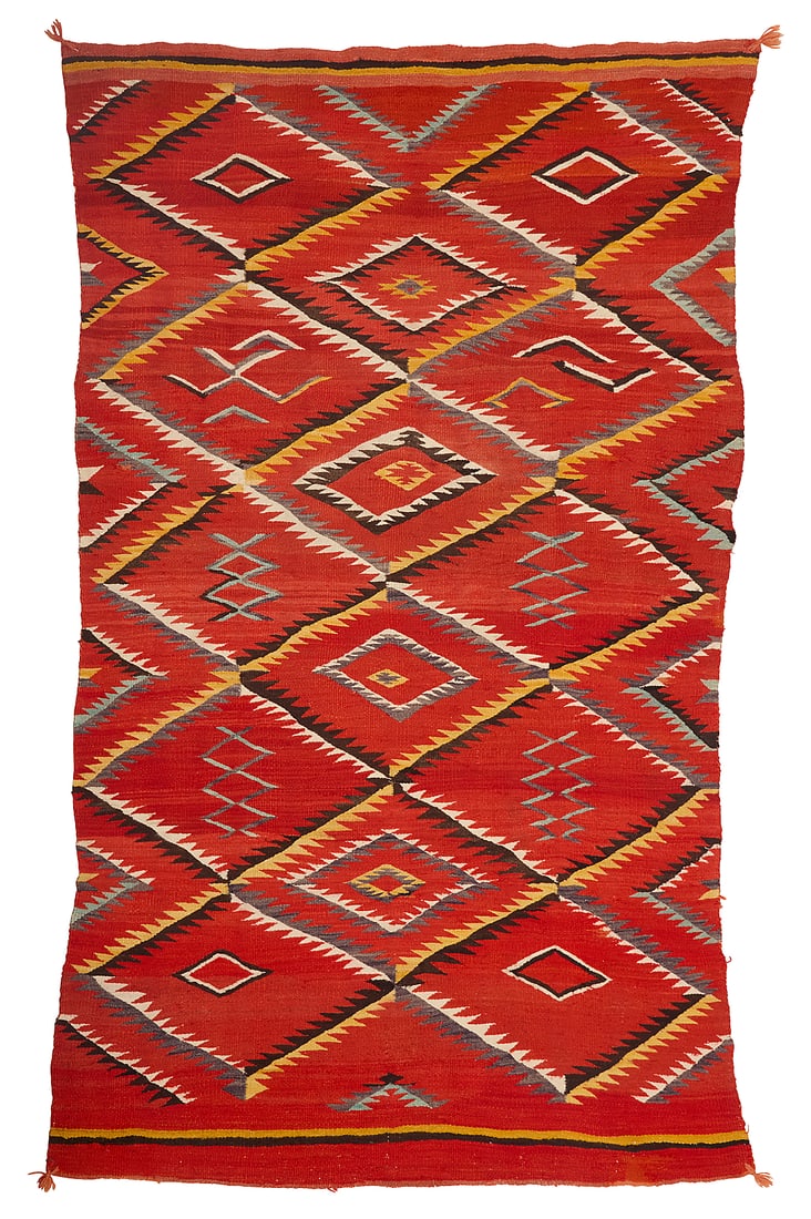 A Dine (Navajo) transitional weaving - 3