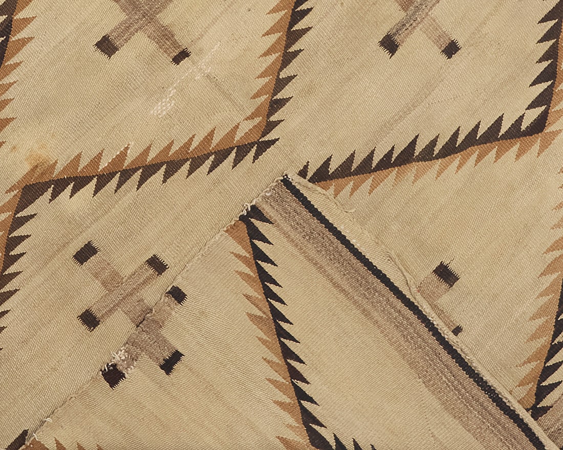 A Dine (Navajo) transitional weaving - 2