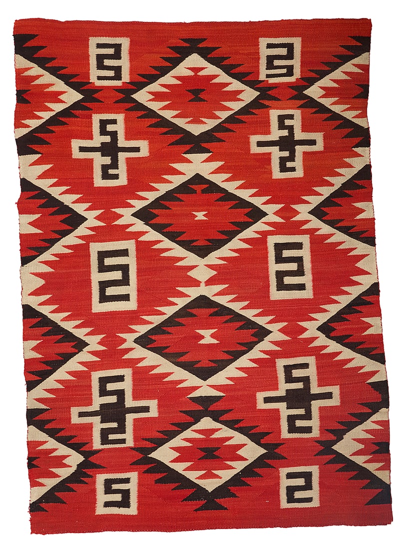 A Dine (Navajo) Crystal JB Moore rug (1 of 3)