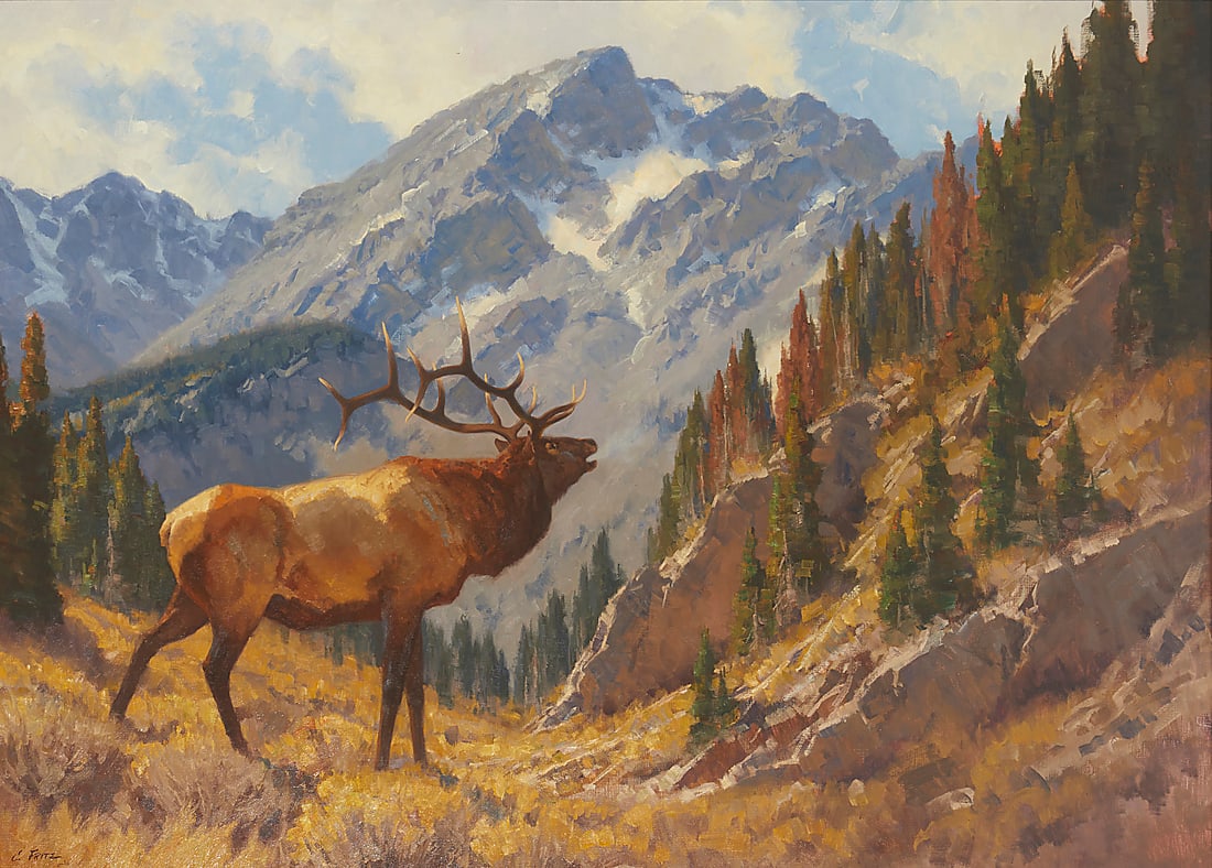 Charles Fritz (b. 1955), "The Ancient Autumn Song," 1998 (1 of 6)