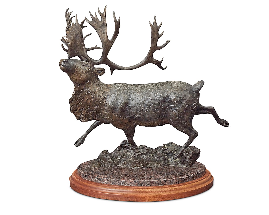 Ott Jones (b. 1959), "Number One" (caribou), 1987 (1 of 5)