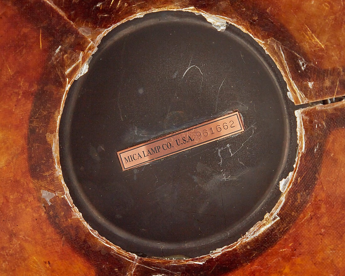A Mica Lamp Co. table lamp - 6