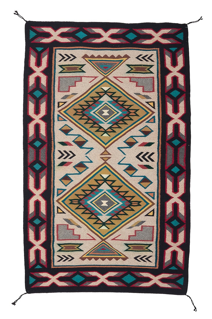 A Mexican Dine (Navajo)-style rug (1 of 3)