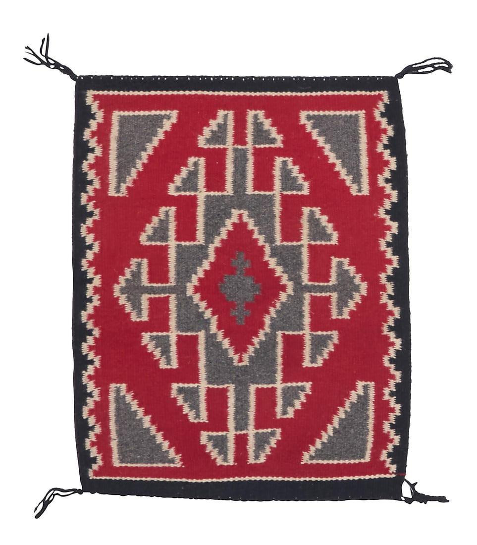 Two Dine (Navajo) Ganado throws - 2