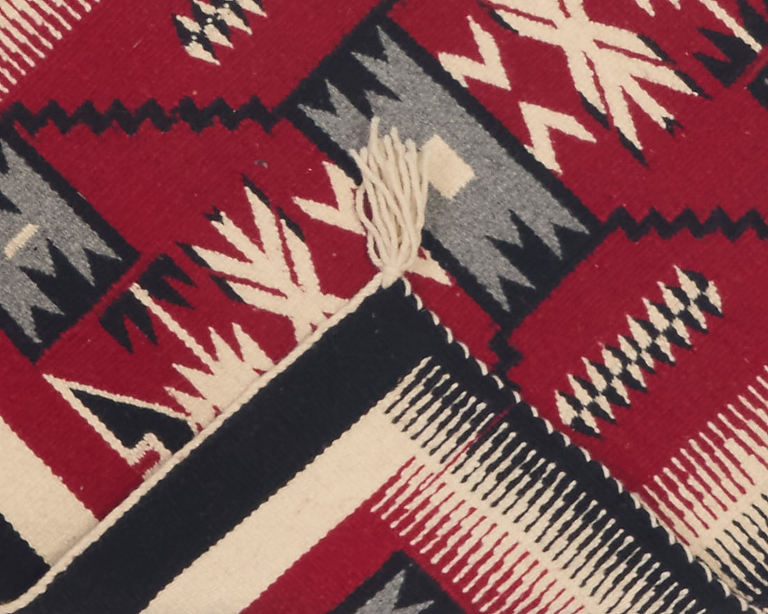 Two Dine (Navajo) Ganado throws - 6