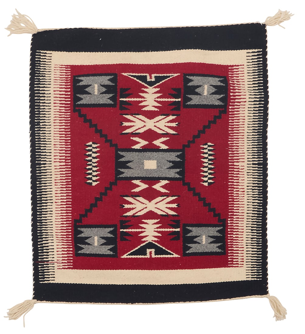 Two Dine (Navajo) Ganado throws - 7