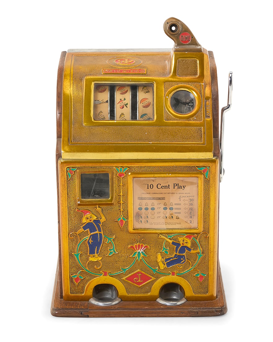 An O. D. Jennings 'Dutch Boy' slot machine (1 of 9)